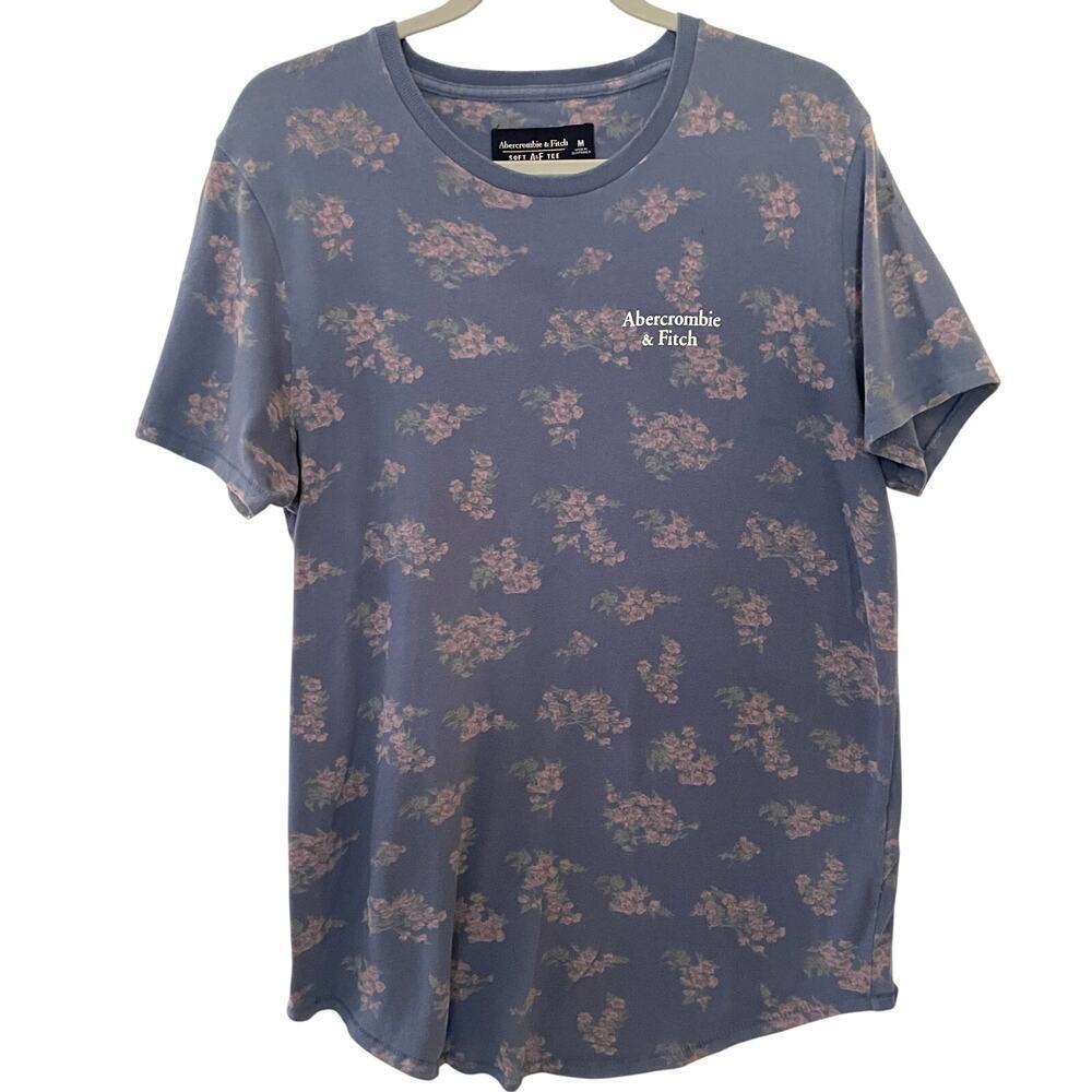 Abercrombie & Fitch soft A/F floral tee unisex